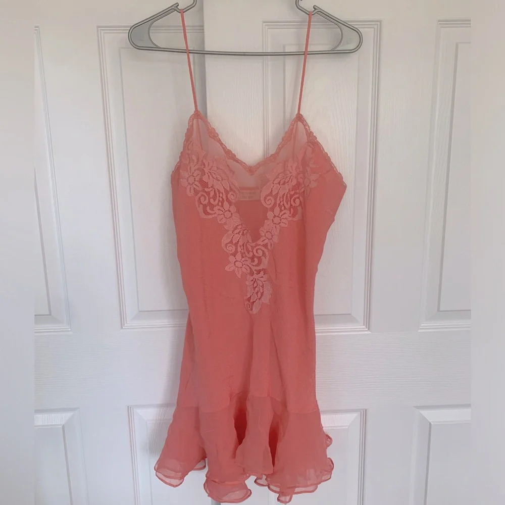 Victoria's Secret Pink Lace Chemise